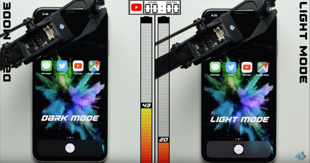 Thử nghiệm thực tế: Smartphone với màn OLED sử dụng được lâu hơn bao nhiêu khi dùng Dark Mode? - Ảnh 6. Thử nghiệm thực tế: Smartphone với màn OLED sử dụng được lâu hơn bao nhiêu khi dùng Dark Mode? - Ảnh 6.