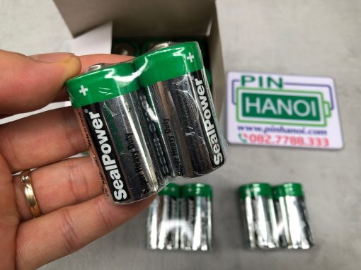 Hộp 12 pin than cỡ trung C SealPower Carbon Zinc 1.5V R14P UM2