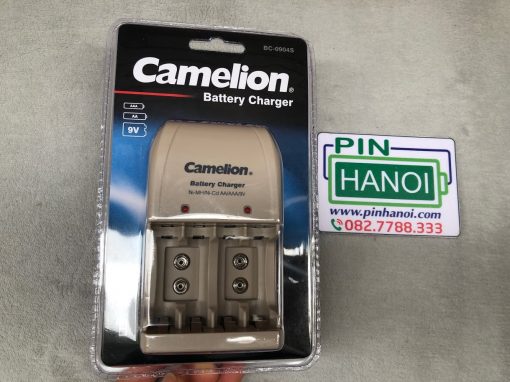 Bộ sạc 4 pin tích hợp sạc pin 9V Camelion BC-0904S