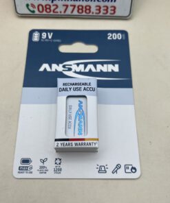 Alternative view of Pin sạc ANSMANN Pin 9V NiMH E 6F22 200mAh 5035342 E200