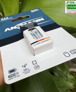 Alternative view of Vỉ 2 pin sạc ANSMANN Pin Đũa NiMH HR03 AAA 800mAh BL2 5035332