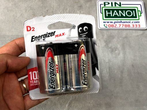 Bộ 2 pin đại Energizer Max Alkaline E95 BP2 D