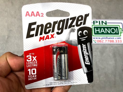 Bộ 2 pin đũa Energizer Max E92 BP2 AAA LR03
