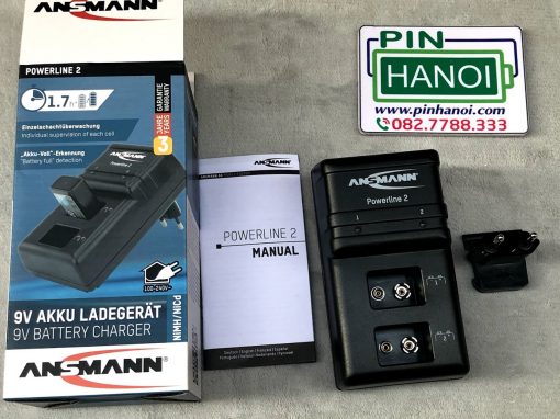 Bộ sạc 2 pin 9V ANSMANN POWERLINE 2 AN2405N 5107043