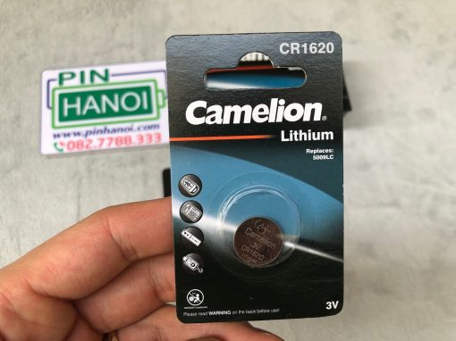 Pin cúc áo CR1620 Camelion Lithium 3V 5009LC CR1620-BP1