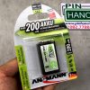 Pin sạc ANSMANN Pin 9V NiMH E 6F22 200mAh 5035342 E200