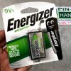 Pin sạc vuông 9V Energizer 175mAh NH22 BP1