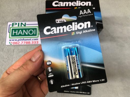 Vỉ 2 pin đũa AAA Camelion Digi Alkaline 1.5V AM4 LR03-BP2DG