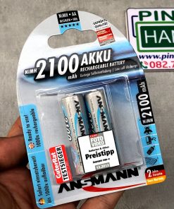 Vỉ 2 pin sạc ANSMANN Pin Tiểu NiMH HR6 AA 2100mAh BL2 5030992