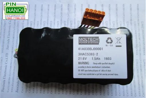 Pin robot ABB 3HAC5105-1 41A030BJ00001 21.6V 1.5A