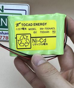 Pin sạc Sanyo Cadnica 5N-700AACL 6V 700mAh