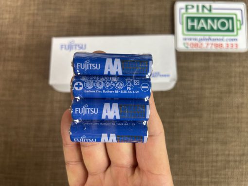 Vỉ 4 pin tiểu than Fujitsu FDK Carbon zinc AA R6 (4S)