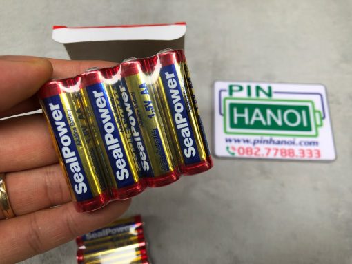 Bộ 4 pin tiểu Alkaline AA SealPower 1.5V LR6 AM3