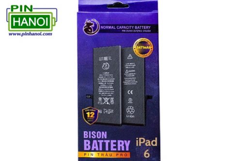 Pin iPad 6 Bison battery Pin trâu Pro