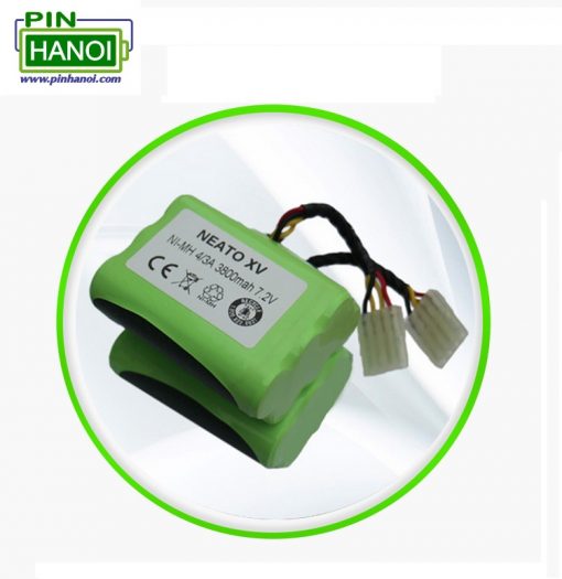 Pin robot hút bụi Neato XV-11 12 14 15 21 7.2V 3800MAH