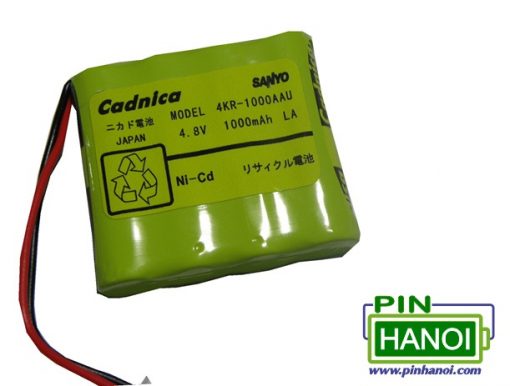 Pin sạc Sanyo Cadnica 4KR-1000AAU 4.8V 1000mAh