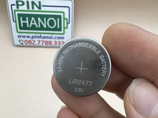 Pin sạc cúc áo Lithium LIR2477 3.6V