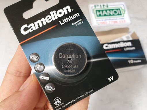 Pin cúc áo Camelion Lithium CR2450 3V 5029LC