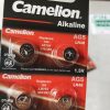 Vỉ 10 pin cúc áo Camelion Alkaline AG5 1.5V 193 LR754 309 393