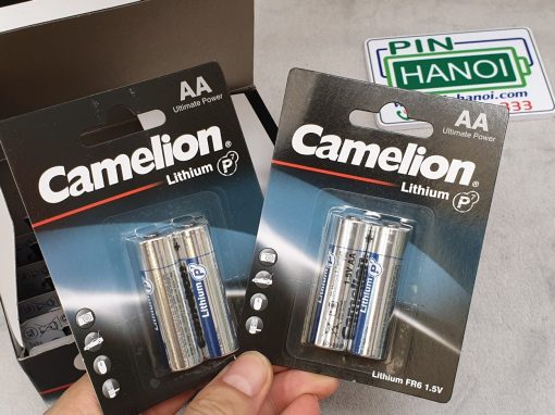 Vỉ 2 pin tiểu dung lượng cao Camelion Lithium P7 FR6-BP2 1.5V