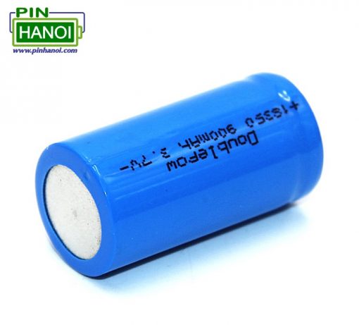 Pin sạc Lithium 18350 Doublepow 900mAh 3C 3.7V