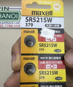 Pin cúc áo Maxell Silver Oxide 379 SR521SW 1.55V