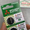 Pin cúc áo Mitsubishi Electric CR2025 Lithium 3V