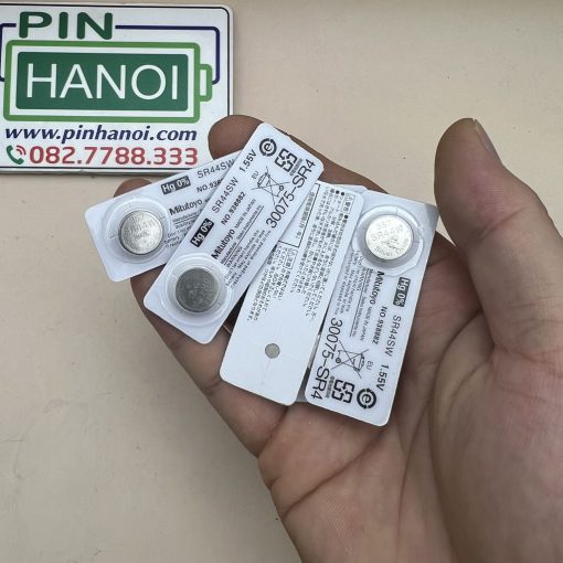 Pin cúc áo Seiko Seizaiken SR44SW Silver Oxide 303 dùng cho thước kẹp Mitutoyo