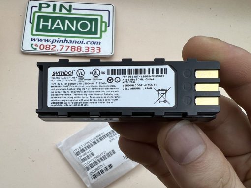 Pin máy đọc mã vạch Motorola Symbol LS3578 DS3578 LS3478 DS347 21-62606-01 BTRY-LS34IAB00