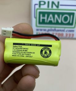 Pin điện thoại ghép 2 pin đũa AAA Ni-MH 2.4V kèm jack cắm BT184342 BT284342 L227