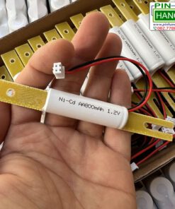 Pin nuôi nguồn đèn sự cố Exit AA800 1.2V Ni-CD 800mAh