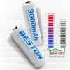 Bộ 2 pin tiểu sạc AA Beston 1.2V 3000mAh Ni-MH