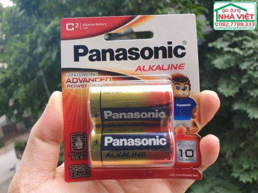 Bộ 2 pin trung Alkaline Panasonic LR14T C 1.5V 2B-V