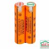 Bộ pin ghép 2 pin đũa Jinmasi AAA 2.4V 850mAh hàn chân