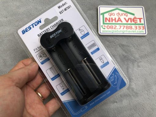 Bộ sạc 2 pin lithium Beston BST-M7001 21700 18650 17650 17335 16500 14500