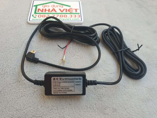 Cáp chuyển đổi nguồn camera hành trình đấu hộp cầu chì 12V-24V