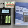 Bộ sạc 4 pin 18650 26650 LiitoKala Lii-M4 LCD Type-C đo dung lượng pin