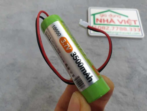 Pin Lithium-ion 18650 Doublepow 3.7V 1 cell có dây jack cắm
