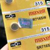 Pin cúc áo Maxell Silver Oxide 315 SR716SW 1.55V