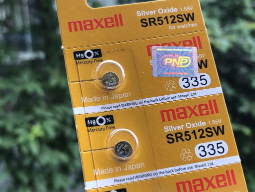 Pin cúc áo Maxell Silver Oxide 335 SR512SW 1.55V