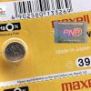Pin cúc áo Maxell Silver Oxide 394 SR936SW 1.55V
