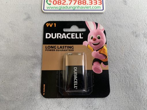 Pin kiềm Duracell Coppertop 9V Alkaline vỉ 1 viên