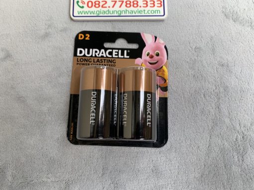 Pin kiềm cỡ đại D Duracell Coppertop Alkaline LR20 MN1300 1.5V