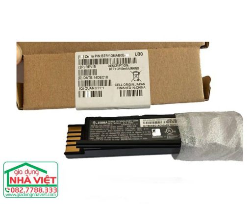 Pin máy đọc mã vạch Zebra LI3678HD DS3678SR 82-166537-01 BTRY-36IAB0E-00