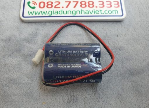 Pin nuôi nguồn Maxell 2CR17450 3V ghép song song 4/5AA có jack cắm