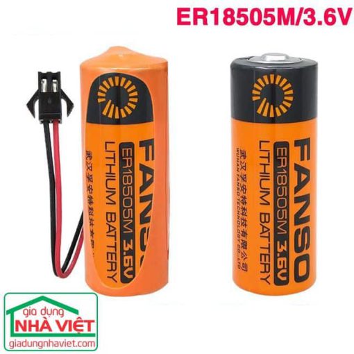 Pin nuôi nguồn PLC Fanso ER18505M Lithium 3.6V
