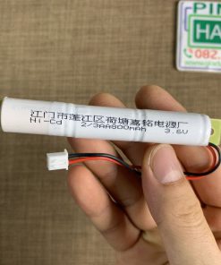 Pin nuôi nguồn đèn sự cố Exit 2/3AA800 3.6V Ni-CD 800mAh ghép 3 cell 2/3AA