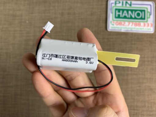 Pin nuôi nguồn đèn sự cố Exit AA800 3.6V Ni-CD 800mAh ghép khối tam giác