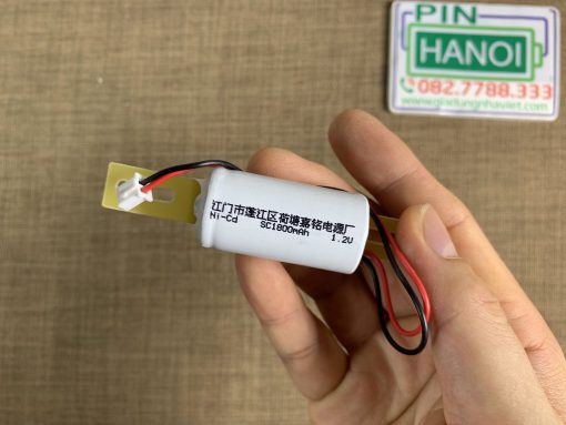 Pin nuôi nguồn đèn sự cố Exit SC1800 1.2V Ni-CD 1800mAh