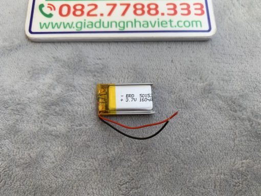 Pin sạc Lithium Polymer 501525 160mAh 3.7V
